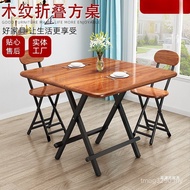 Table Folding Table Outdoor Restaurant Household Portable Easy-to-eat Dormitory Study Table NY6T
