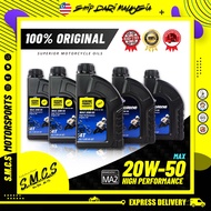SIKOLENE 4T MAX 20W50 1L High Performance Engine Oil [𝟭𝟬𝟬% 𝗢𝗥𝗹𝗚𝗜𝗡𝗔𝗟] Minyak Hitam Motor SIKOLENE Min