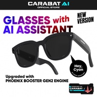 (NEW) V2 Carabat AI Glasses |8MP | Smart Image Recognition | Music Playback | Video & Photo Shoot