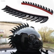 ❂ 6 Color Reflective Rubber Dirt Biker Motocross Mohawk Biker Helmet Mohawks Spikes Motorcycle Helme