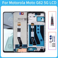 For Motorola Moto G62 5G LCD Display + Touch Screen Sensor Digiziter Assembly Replacement For Moto G
