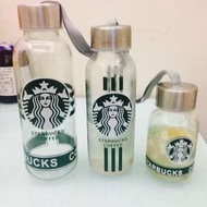 可愛玻璃杯 ❤️好方便玻璃瓶 星巴克 Starbucks