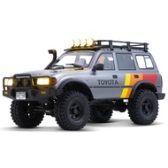 FMS 1/10 LC80 RC Crawler, 2.4Ghz FCX10 Toyota RC Rock Crawler with Lighting, Hobby Grade Offroad RC 