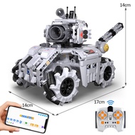 Cada City Military APP Remote Control Electric Tank Building Blocks MOC Off-road RC Racing Car Brick
