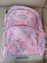 100% new Millton Backpack 20L (include sf) 全新小朋友護脊書包