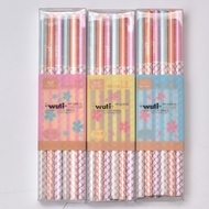 pencil warna colour pencil Pensil warna sebenar Tripod HB/2B mudah digenggam oleh kanak-kanak