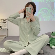 pyjamas pyjamas women Pure Cotton Casual Women Spring Autumn Winter Simple Pajamas