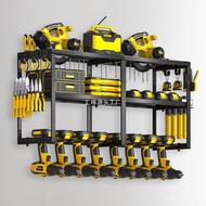 Screwdriver Heavy Tool Rack Power Tool Storage Rack Wall-Mounted Storage Rack Hand Drill Floating To