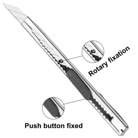 4PCS Non Slip Blades Unboxing Knife Handicraft Carving Tools 4Pcs Utility Knife Stainless Steel Pape