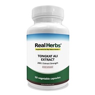▶$1 Shop Coupon◀  Real Herbs Tongkat Ali Extract 400mg - 200 to 1 Extract Strength - Natural Testost