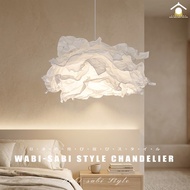Japanese Art Cloud Pendant Light, Modern Cloud Ceiling Light Chandelier, DIY Paper Lampshade Cloud L