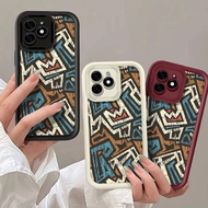 Fashion Colorful Geometric Shapes Phone Casing For Infinix Smart 8 HD 8 Pro 8 Plus Hot 40i Tecno Spa