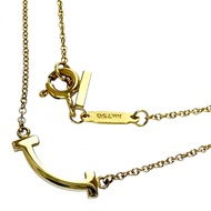 TIFFANY&Co./Tiffany T Smile迷你項鍊，18K黃金，2.3克，41/46厘米，女士款 [二手]