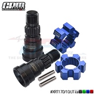 TRAXXAS 1/6 XRT 8S-High Carbon Steel Front/Rear Universal CVD Head+7075-T6 Hexagonal Coupling