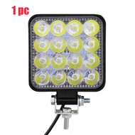 Lampu LED Sorot Tembak Worklight Mobil Motor 48 Watt 16 Titik Mata 48Watt Offroad 48W W48 12V DC Tah