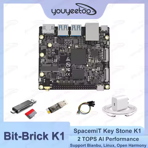 Bit-Brick K1 Open Source RISC-V Single-board Computer with 2G/4G/8G Memory 2.0TOPS AI-Power Industri