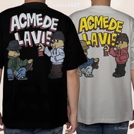 ADLV AC Bear Graffiti Short Sleeve T-Shirt Acme De La Vie