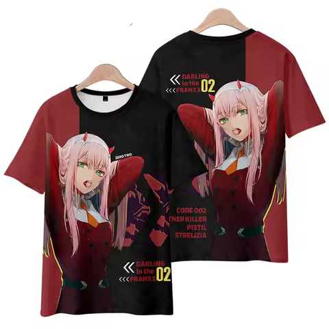 Bandai Summer National Team 02darling in The Franxx Animation Anime Quick Drying Breathable Comforta