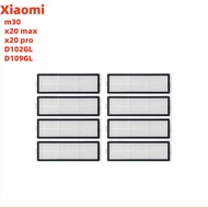 HEPA filter accessories compatible with Xiaomi M30 X20 Max X20 Pro D102GL D109GL vacuum cleaner