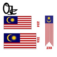 Malaysia Flag 2 x 4, 3 x 6, 2 x 8 Bendera Malaysia