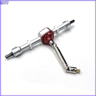 2X MN78 Metal Drive Shaft CVD Driveshaft with 3mm to 4mm Shaft Sleeve for MN78 MN-78 MN 78 1/12 RC C