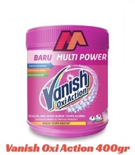 BUBUK VANISH POWDER OXI ACTION PINK 400GR PENGHILANG NODA PAKAIAN