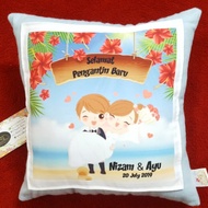 Wedding Pillow saiz 30cm x30cm