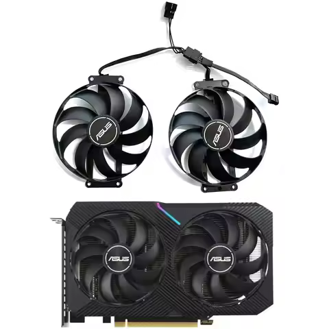 Brand new original CF9010U12S T129215SU 6PIN RTX3060TI GPU fan for ASUS RTX 3060ti 3060 3050 RX6500x