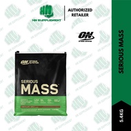 Optimum Nutrition Serious Mass 12lbs - ON Weight & Mass Gain, Muscle Building, Bulking & Sizing