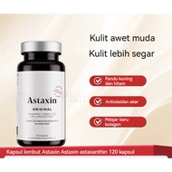 Astaxin natural astaxanthin Haematococcus pluvialis 120 capsules imported from Sweden--Hihealth mall