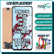 PhonFix LCD Replacement for OPPO RENO 7Z 5G CPH2343 / A95 4G / A96 5G / F19 4G CPH2219 / F19S 4G CPH