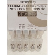 Sodium Chloride 3% Hypernebb [4ml x 5 Ampoules / 4ml x 20 Ampoules]