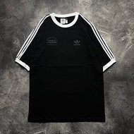 Adidas Originals Trefoil est.1972 Black Ringer Tee Classic T-shirt Men's Women's Tops