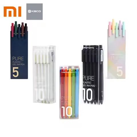 Original Xiaomi Mijia Kaco Pen 0.5mm Gel Pen Signing Pen KACO Core Durable Signing Pen Refill Black 