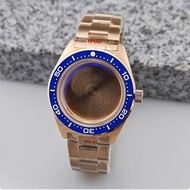 41MM Rose Watch Case Night Light Case and Strap Accessories for NH35/NH36/4R35A/4R36A/NH34 Movement