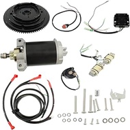 66M-85550-10 Electrical Start Conversion Kit Replacement for 4 Stroke 15HP F15 Outboard Engine 66M-8