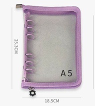 Paket Binder Keuangan A5 Binder Daisy binder leather (kulit)