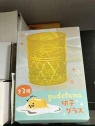 日本直送🇯🇵全新未開封 三麗鷗 Sanrio 蛋黃哥玻璃杯 水晶杯