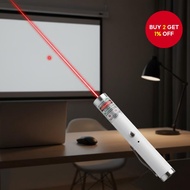 USB Rechargeable Red Laser Pen, High Power 5MW, Adjustable Focus, 10000m Distance, Built-in Battery 