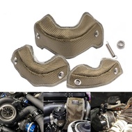 AUTOFAB Titanium External Wastegate Turbo Bag Blanket Jacket for 38mm 44mm 60mm Wastegate Heat Shiel