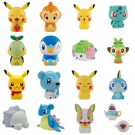 Pokemon Figurine Pikachu Squirtle Slowpoke Psyduck Eevee Rowlet Piplup Vulpix Gastly Gengar Snom Lap