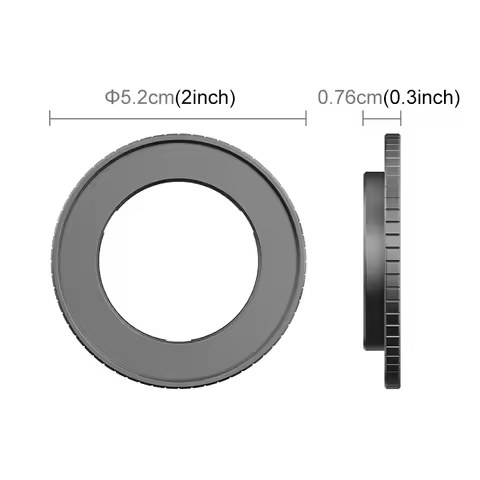 PULUZ Filter Holder Metal Protective Filter Frame For DJI Action 5 Pro / 4