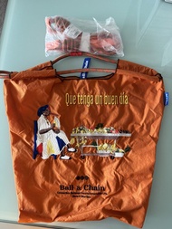 Ball & Chain 刺繡環保袋連全新原裝肩帶 Ball & Chain Eco Bag with Brand New Crossbody Strap