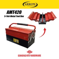 ARROW AMT420 Heavy Duty 3 Layer Cantilever Metal Tool Box Kotak Besi Tool Storage Tool Organizer