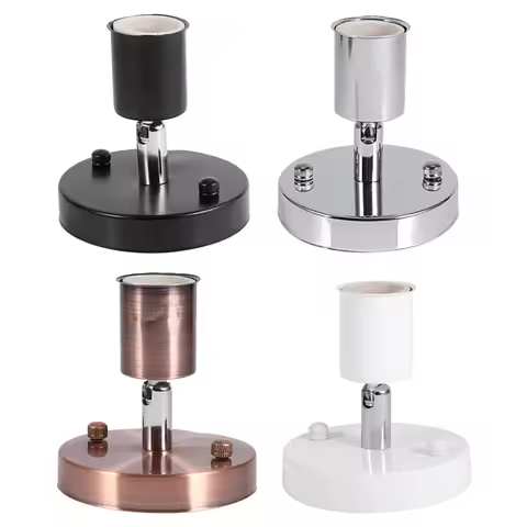 E27 Light Bulb Socket Modern Retro Ceiling Lamp Wall-Mounted Lamp Socket Convenient/Durable Can Be 1