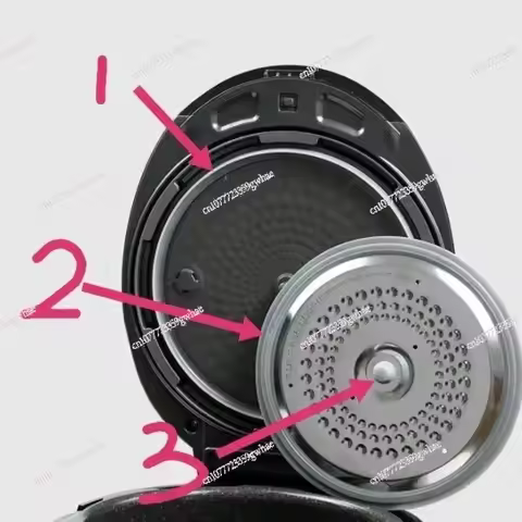 Original genuine accessories for cuckoo rice cooker seal ring/skin plug/cleaning lid rubber ring 3-p