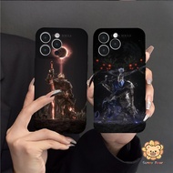 Dark Souls Liquid Silicone Mobile Phone Case Full-Body Protection Shockproof TPU Soft Rubber Case Fo