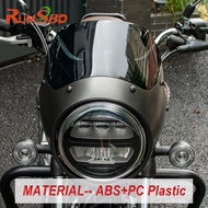 for Honda GB 350 S 2023-2024 Motorcycle Headlamp Windshield Cowl Cover Mask Protection Headlight Fai