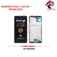 LCD TOUCHSCREEN + FRAME SAMSUNG A426 / A42 5G OLED MEETOO (FINGERABLE) ORIGINAL QUALITY