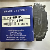 Front Brake Pads HI-BRID Product Code HT-358 Honda Accord Model Year 94-02 CRV G1 96-01
